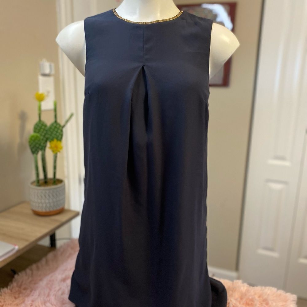 Navy blue dress